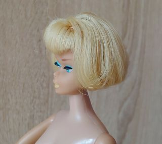 BARBIE Vintage American Girl Rare Light Blonde (1965 - 66) Body & Face 3