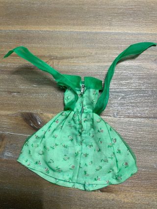 Vintage Barbie Modern Art 1625 - VHTF Green Chiffon Dress,  Painting Minty 3