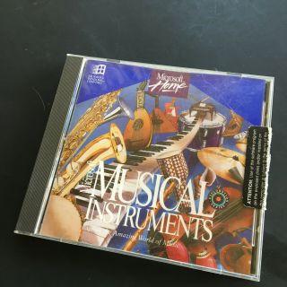 Microsoft Musical Instruments - Pc Cd Computer Game Complete Jewel Case Vintage