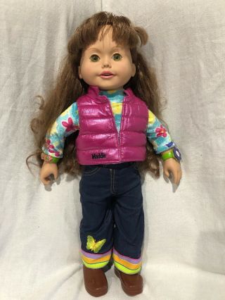 Vintage From 2000 Playmates Maddie Interactive Doll