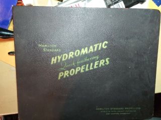 Vintage Wwii Hamilton Standard Hydromatic Propellers 40s Xrays Scale Book