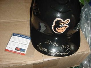 Frank Robinson Signed Auto Full Size Orioles Speed Game Helmet Psa/dna 2 Inscrip