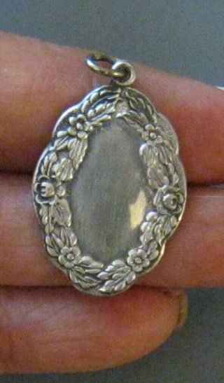 Vintage Sterling Silver Kirk & Sons Repousse Charm