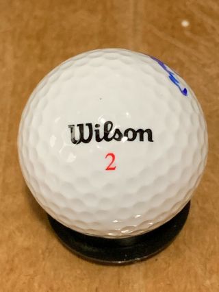 Arnold Palmer Autographed Wilson Golf Ball 2