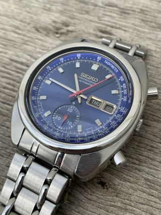 1970’s Vintage Seiko 6139 - 6012 17j Automatic Chronograph Men’s Watch