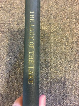 Walter Scott ' s Lady Of The Lake 1883 vintage antiquarian book 3