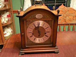 Bulova Tempus Fugit Mantle Clock - West Germany Vintage