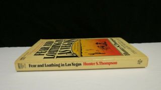 Vintage - Fear And Loathing In Las Vegas - Hunter Thompson - 1973 PB White Cover 3