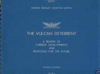 Avro Vulcan V Bomber B.  2 B Mk2 Rare Historical Man Reps Tests Period Archive
