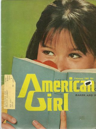 Vintage Girl Scout - 1968 American Girl - February