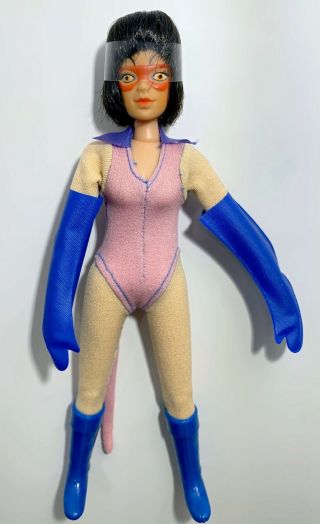 Vintage Mego Catwoman Wgsh 1973 Batman Character Body,  Head And Suit.