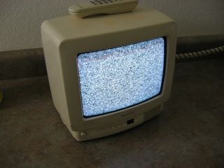 Vintage Panasonic Ct - 9r10t 9 " Color Tube Tv With Remote