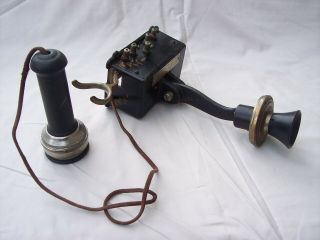 Antique Stromberg Carlson Telephone Transmitter/receiver Unmolested