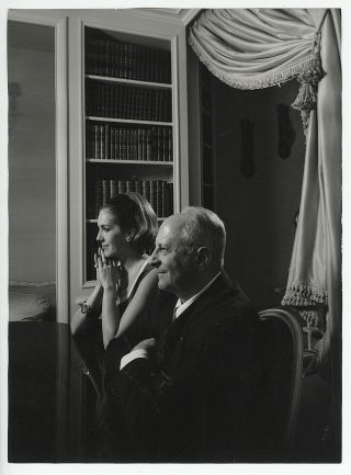 Yousuf Karsh Vintage Baron And Baroness James De Rothschild Press Photo