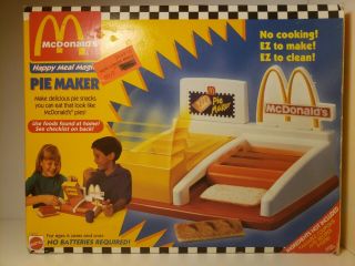 Vintage 1993 Mcdonalds Happy Meal Magic Pie Maker Mattel