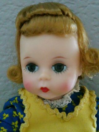 Vintage Madame Alexander - Kins Amy Bent Knee Walker Doll Little Women 2