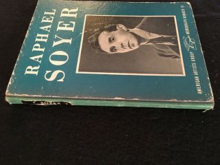 AMERICAN ARTISTS GROUP MONOGRAPH 19: RAPHAEL SOYER Small Hardcover 2