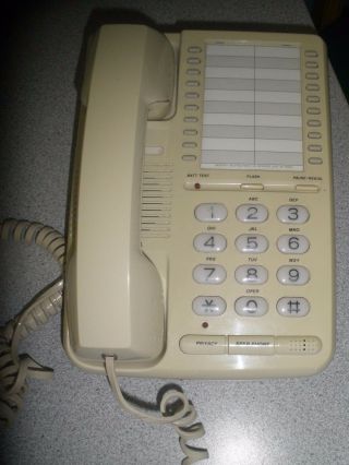 Vintage Radio Shack 20 Number Memory Speakerphone Et - 148 Off White