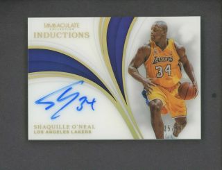 2018 - 19 Immaculate Inductions Shaquille O 