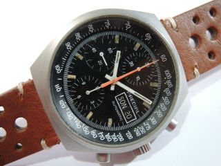 RARE VINTAGE PREDIAL AVIATOR 40MM AUTOMATIC CHRONOGRAPH CAL.  7750 MEN ' S WATCH 2
