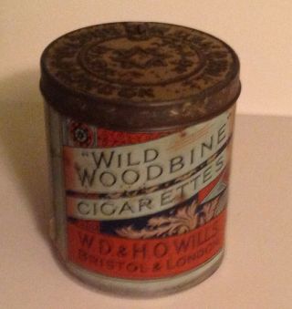 Wild Woodbine Cigarettes Tin