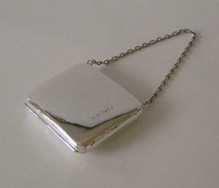 An Antique Sterling Silver Ladies Coin Purse Birmingham 1906 William M Hayes
