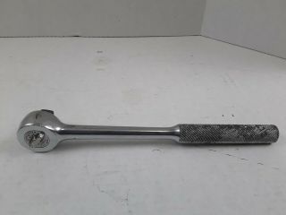 Vtg Challenger By Proto 1660 - 3 1/2 " Drive Ratchet Wrench Tool Made In Usa