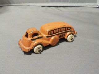 Vintage Cast Iron Toy Bus Made In Usa 2303