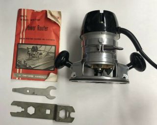 Sears Craftsman Router Model 315.  25060 6 Amp 25,  000 Rpm 3/4 Hp Vintage