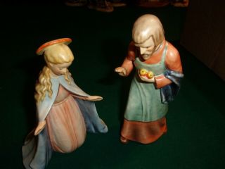 Vintage Goebel Mary And Joseph,  Made In Germany,  Perfect,  Estate Find