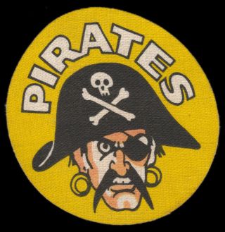 1955 Pittsburgh Pirates Mlb Baseball Post Cereal Vintage Team Logo Patch