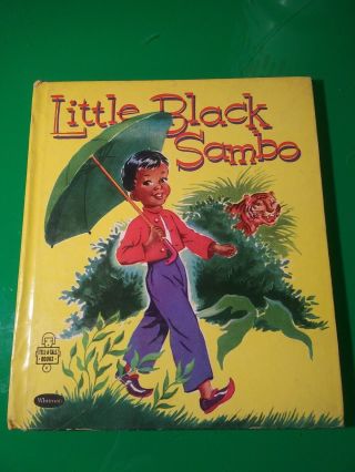 Little Black Sambo Vintage Whitman Tell A Tale 941:15 1953