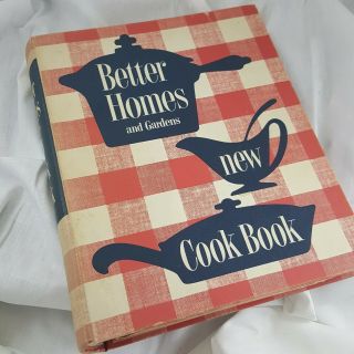 Vtg Better Homes & Gardens Cook Book 1st Ed 9th Printing 1953 5 Ring Binder