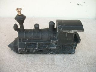 Rare Antique Wood Stove Train Engine Locomotive Steamer Kettle Humidifier