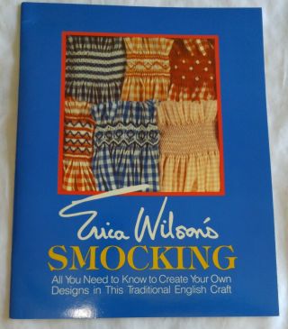 Vintage 1970s Sewing Embroidery Pattern Book Erica Wilson 