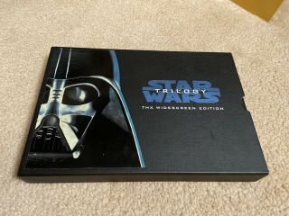 Vintage 1995 Star Wars Trilogy (3 - Vhs - Tape,  Box Set) Thx Widescreen Collector 