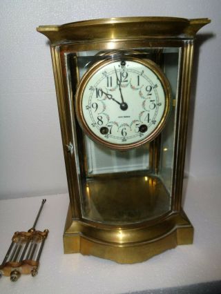 Antique - Seth Thomas - Crystal Regulator Clock - Ca.  1900 - To Restore - K63