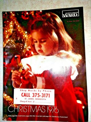 1976 Christmas Catalogs Montgomery Ward Vintage Fashions And Toys