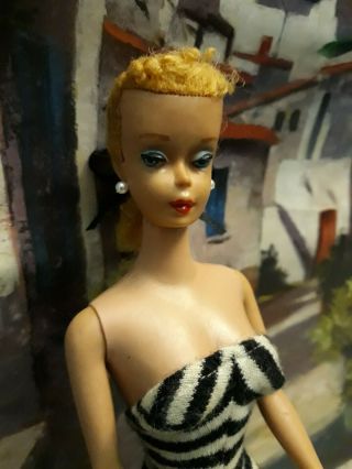 Ponytail Barbie Vintage Barbie Dolls 4/5 Transitional
