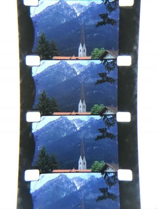 16mm Silent Vintage Kodachrome Germany Home Movie,  Cars,  Forrest,  Church,  Etc 400”