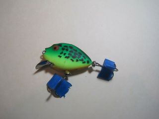 Heddon 9630 Punkin Seed In Flourescent Green Coachdog And In
