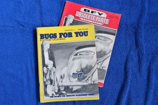 2 X " Bugs For You ",  " Bfy " Vw Beetle Type 2 & 3 Vintage 1980 