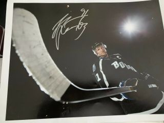 Steven Stamkos Hat Trick - Poster,  Puck and Hat Autographs 2