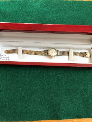 Vintage 10k Gold Filled Girad Perregaux Ladies Watch