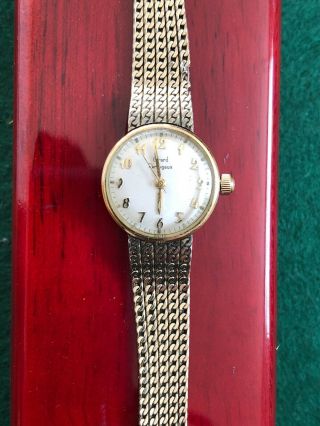 Vintage 10K Gold Filled Girad Perregaux Ladies Watch 2