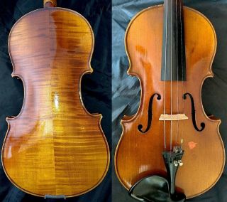 Fine 4/4 Old Antique Violin Lab: Zazvonil Flamed Maple 1910 Violino バイオリン скрипк