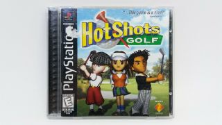 Ps1 Hot Shot Golf Complete Playstaition1 Vintage Video Games