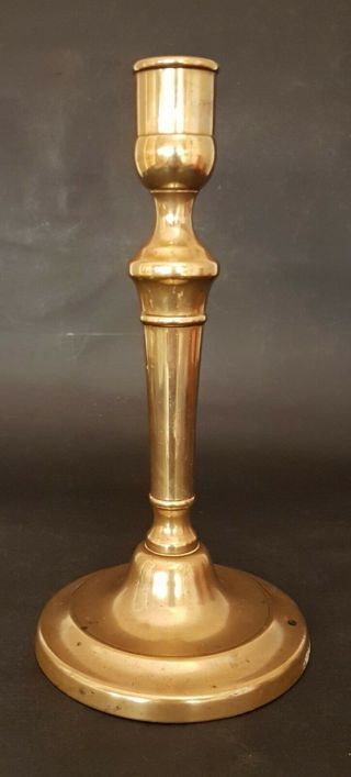 Mid 18th Century Brass Candlestick