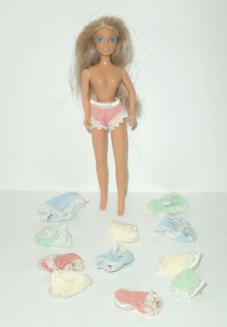 Vintage Nylon Doll Panties Fits 6 " - 7 " - 8 " Fashion Dolls Dawn Miss Dollikin Mego