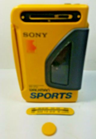 Vintage Sony Walkman Sports Wm - Af54 Cassette Player Fm/am Radio - T - 3